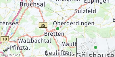 Google Map of Gölshausen