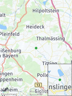 Here Map of Nennslingen