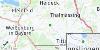 Google Map of Nennslingen