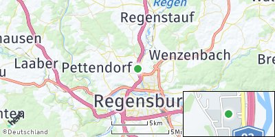 Google Map of Lappersdorf