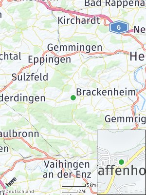Here Map of Pfaffenhofen