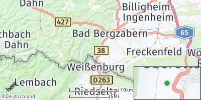 Google Map of Oberotterbach