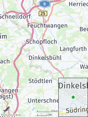Here Map of Dinkelsbühl