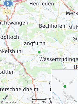 Here Map of Wittelshofen