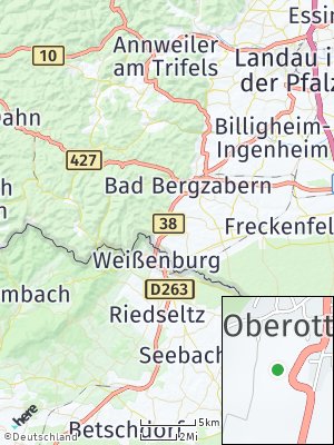 Here Map of Oberotterbach