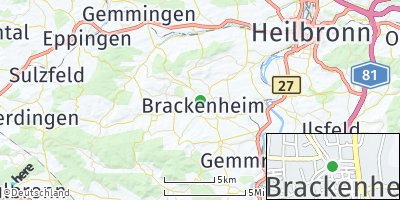Google Map of Brackenheim