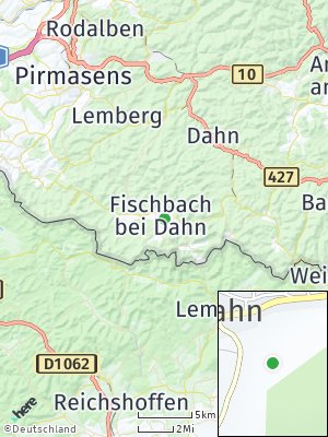 Here Map of Fischbach bei Dahn