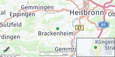 Google Map of Dürrenzimmern