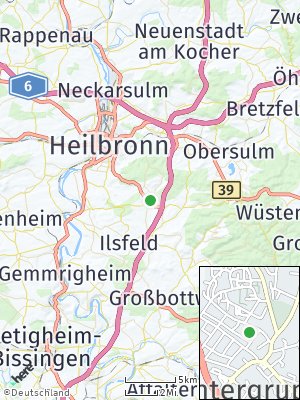 Here Map of Untergruppenbach