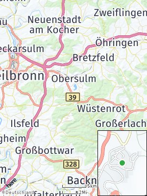 Here Map of Löwenstein