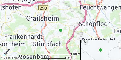 Google Map of Oßhalden