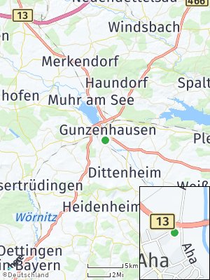 Here Map of Gunzenhausen