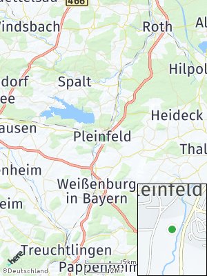 Here Map of Pleinfeld