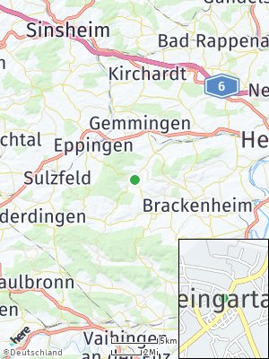 Here Map of Kleingartach