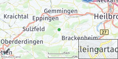 Google Map of Kleingartach