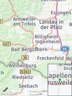 Here Map of Kapellen-Drusweiler