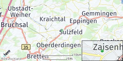Google Map of Zaisenhausen