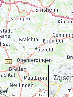 Here Map of Zaisenhausen