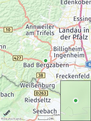 Here Map of Bad Bergzabern