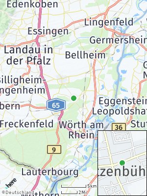 Here Map of Hatzenbühl