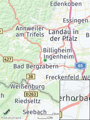 Here Map of Niederhorbach
