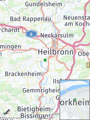 Here Map of Horkheim