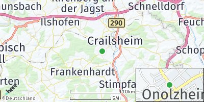 Google Map of Onolzheim
