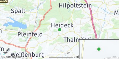 Google Map of Heideck