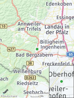 Here Map of Pleisweiler-Oberhofen