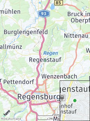 Here Map of Regenstauf