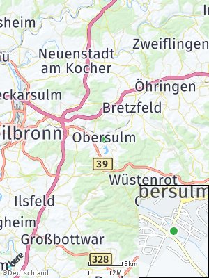 Here Map of Obersulm