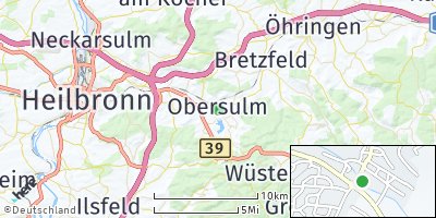 Google Map of Obersulm