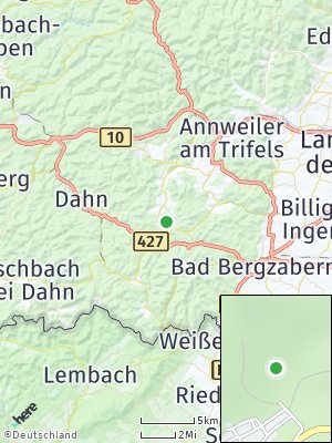 Here Map of Vorderweidenthal