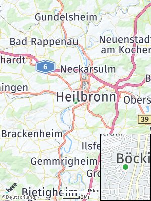 Here Map of Böckingen