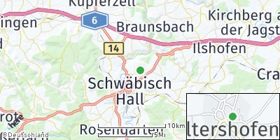 Google Map of Eltershofen