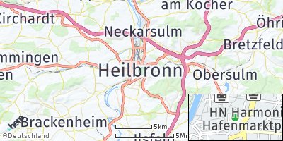 Google Map of Heilbronn