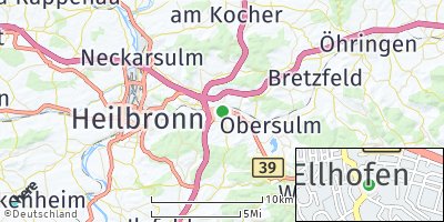 Google Map of Ellhofen