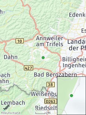 Here Map of Gossersweiler-Stein