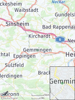 Here Map of Gemmingen