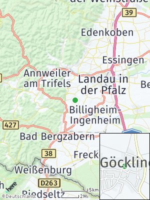 Here Map of Göcklingen