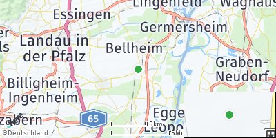 Google Map of Rülzheim