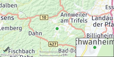 Google Map of Schwanheim