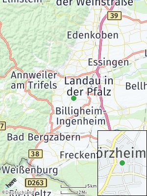 Here Map of Mörzheim