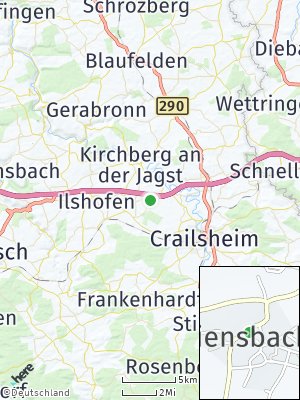 Here Map of Triensbach