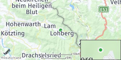 Google Map of Lohberg bei Lam
