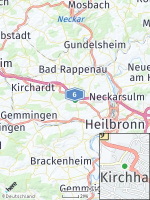 Here Map of Kirchhausen