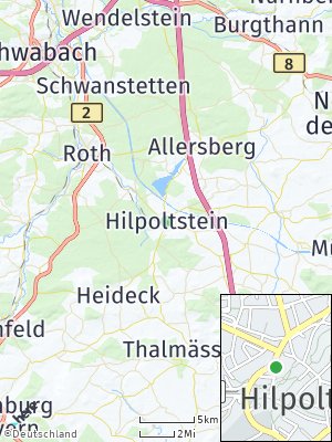 Here Map of Hilpoltstein