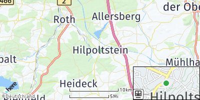 Google Map of Hilpoltstein