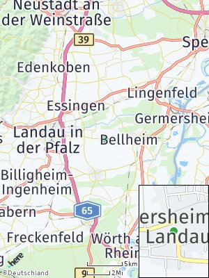 Here Map of Ottersheim bei Landau