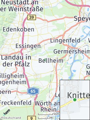 Here Map of Knittelsheim